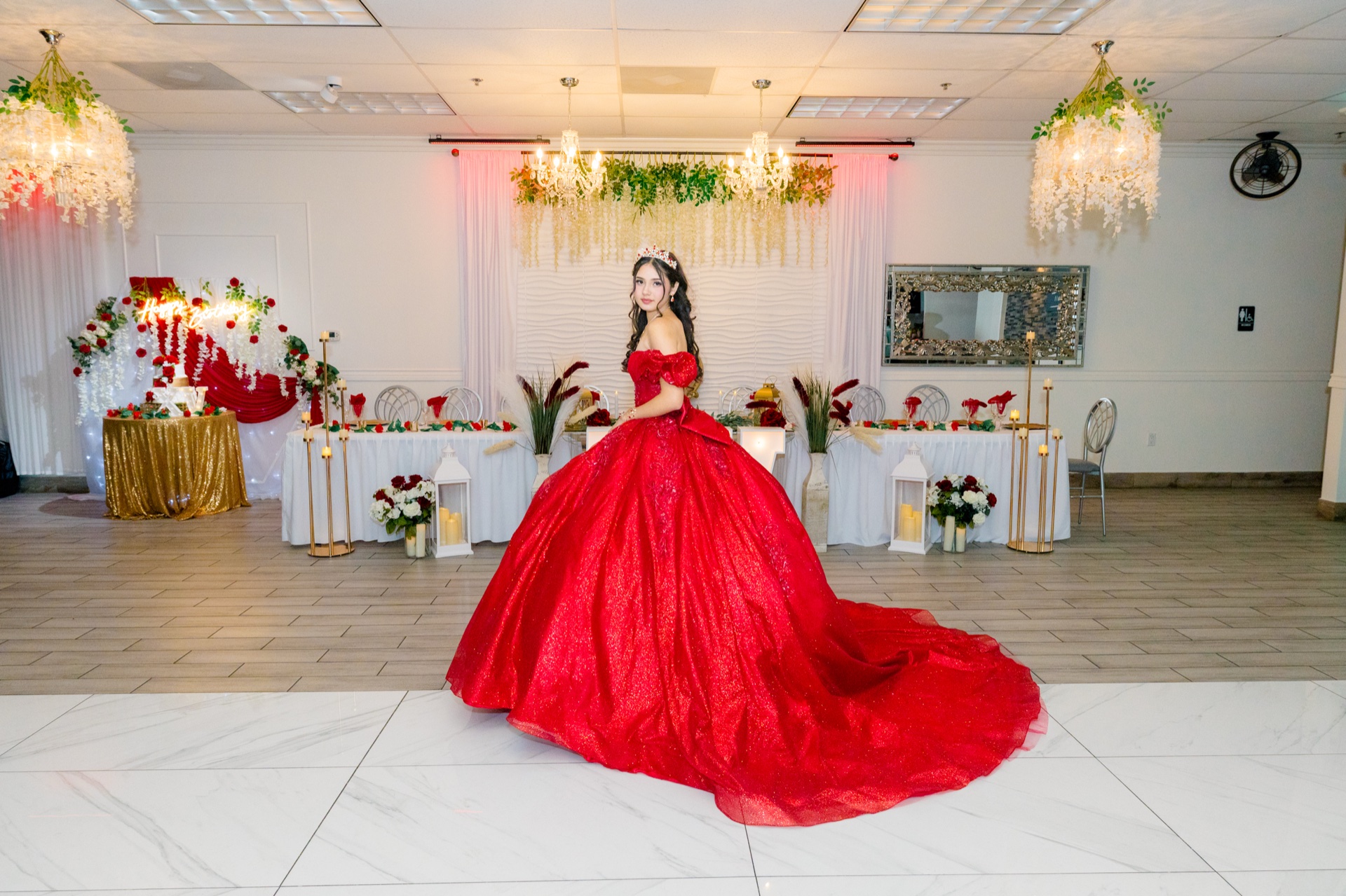 Quinceañera celebration